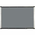 Lorell Magnetic Dry - Erase Board with Foam Side Posting Bars and Aluminum Frame 36