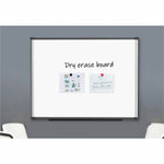 Lorell Magnetic Dry - Erase Board with Foam Side Posting Bars and Aluminum Frame 48