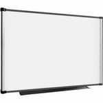 Lorell Magnetic Dry - Erase Board with Foam Side Posting Bars and Aluminum Frame 48