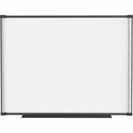 Lorell Magnetic Dry - Erase Board with Foam Side Posting Bars and Aluminum Frame 48