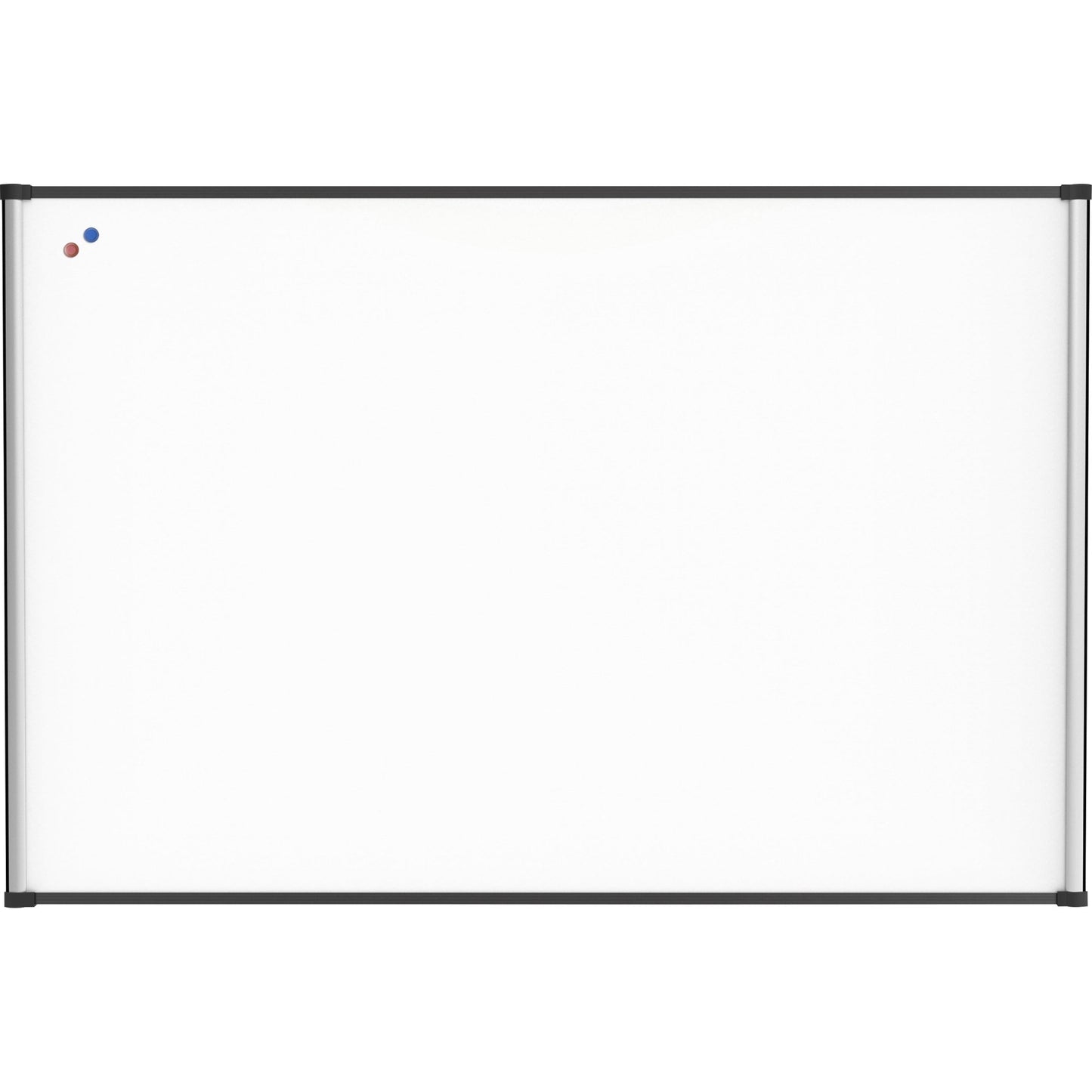Lorell Magnetic Dry - Erase Board with Foam Side Posting Bars and Aluminum Frame 72"W x 48"H (LLR - LLR52513) - SchoolOutlet