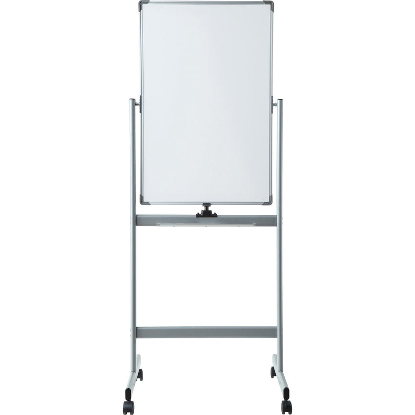 Lorell Double - sided Magnetic Whiteboard Easel with Revolving Vertical Surface and Casters 24"W x 36"H (LLR - LLR52567) - SchoolOutlet
