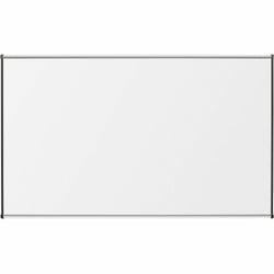 Lorell Porcelain Enameled Steel Magnetic Marker Board Satin Aluminum Frame 48"W x 36"H (LLR-LLR55626)