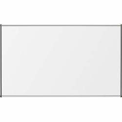 Lorell Porcelain Enameled Steel Magnetic Marker Board Satin Aluminum Frame 72"W x 48"H (LLR-LLR55627)