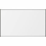 Lorell Porcelain Enameled Steel Magnetic Marker Board Satin Aluminum Frame 72