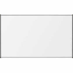 Lorell Porcelain Enameled Steel Magnetic Marker Board Satin Aluminum Frame 96"W x 48"H (LLR-LLR55628)