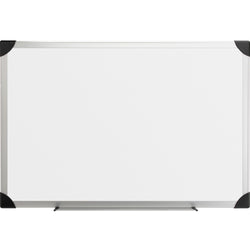 Lorell Dry-erase Board with Aluminum Frame and Styrene Surface 48"W x 36"H (LLR-LLR55652)