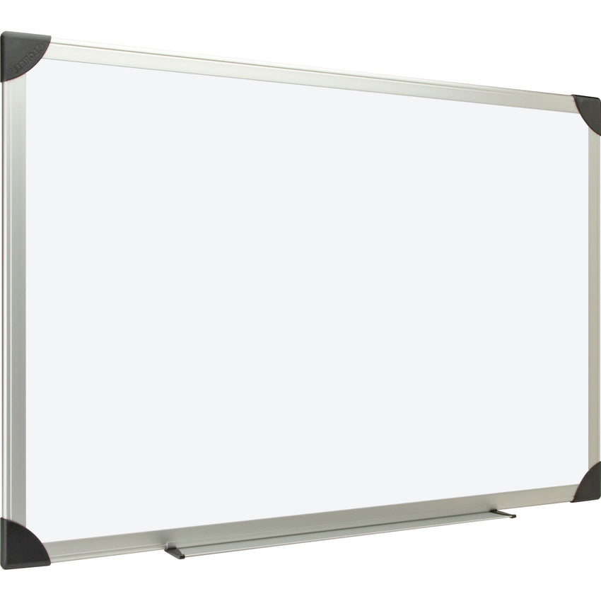 Lorell Dry - erase Board with Aluminum Frame and Styrene Surface 72"W x 48"H (LLR - LLR55653) - SchoolOutlet