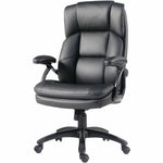 Lorell Black Base High - Back Executive Chair with PU Leather and 5 - Star Base (LLR - LLR59435) - SchoolOutlet