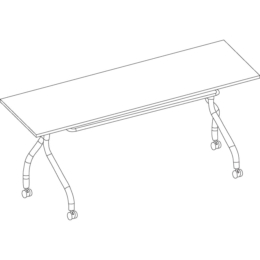 Lorell Flip Top Training Table 70.88"W x 23.63"D x 29.50"H (LLR - LLR59514) - SchoolOutlet