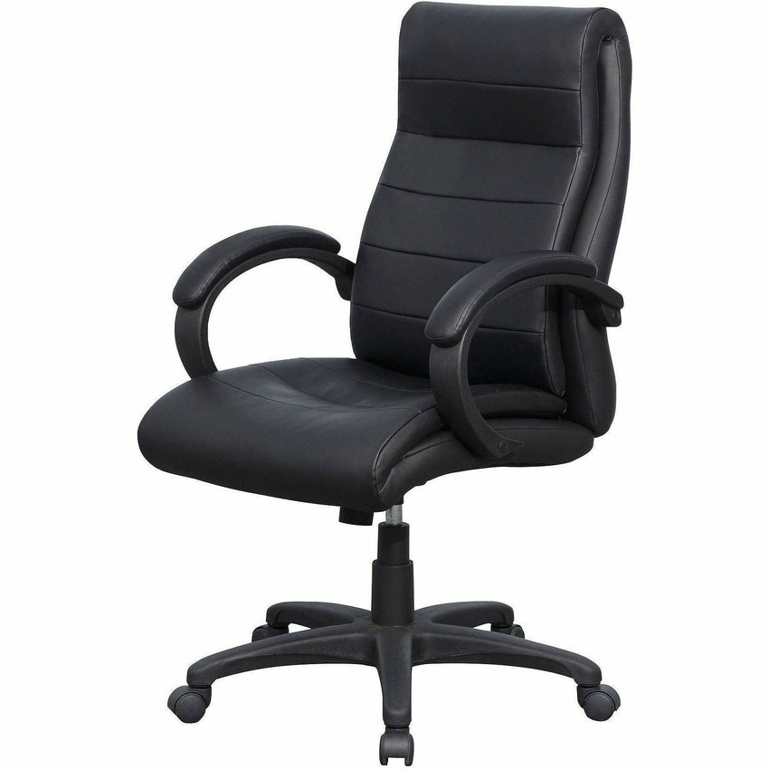 Lorell Deluxe High - Back Office Chair with Adjustable Arms and Tilt Lock 18.2" - 21" "H (LLR - LLR59532) - SchoolOutlet
