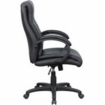 Lorell Deluxe High - Back Office Chair with Adjustable Arms and Tilt Lock 18.2