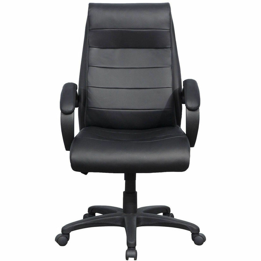 Lorell Deluxe High - Back Office Chair with Adjustable Arms and Tilt Lock 18.2" - 21" "H (LLR - LLR59532) - SchoolOutlet