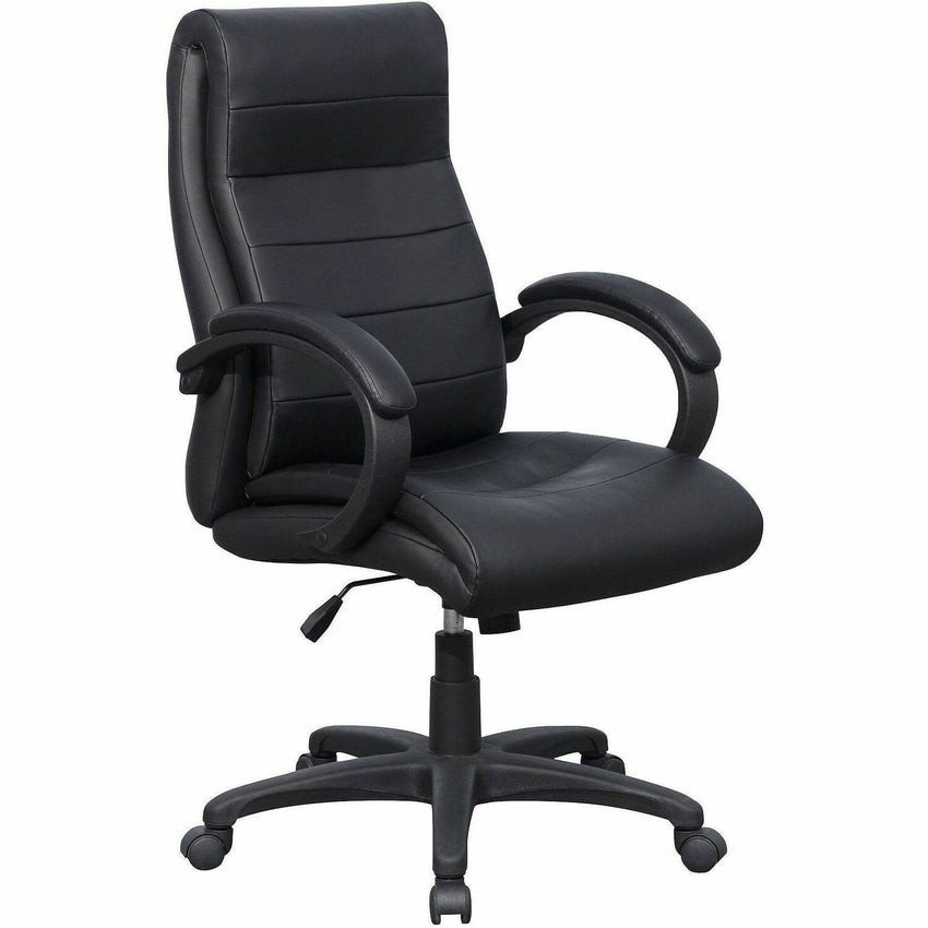 Lorell Deluxe High - Back Office Chair with Adjustable Arms and Tilt Lock 18.2" - 21" "H (LLR - LLR59532) - SchoolOutlet