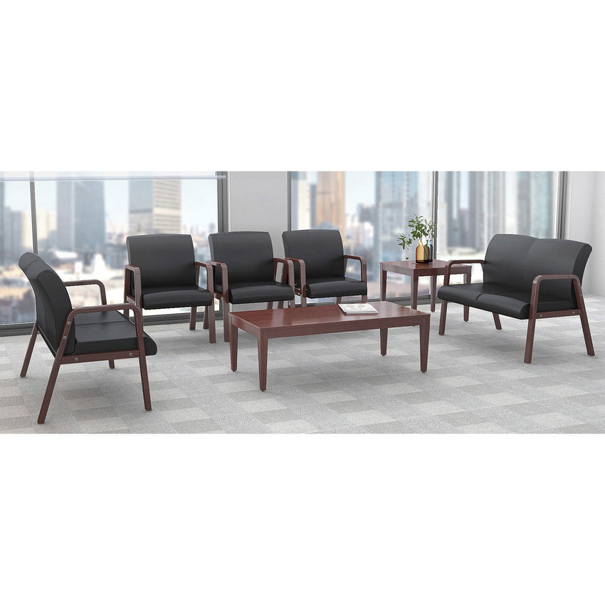 Lorell Solid Wood Corner Table 23.63"W x 23.63"D x 20"H (LLR - LLR59543) - SchoolOutlet