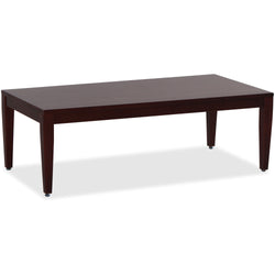 Lorell Solid Wood Coffee Table 23.63"W x 47.25"D x 15.75"H (LLR-LLR59544)