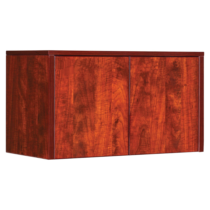Lorell Essentials Series Wall - Mount Hutch Door Kit Cherry Wood Privacy Door (LLR - LLR59575) - SchoolOutlet
