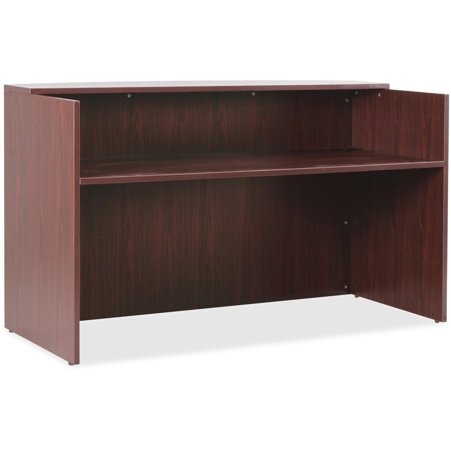 Professional Lorell Essentials Reception Desk 72"W x 36"D x 42.5"H (LLR - ESS - FRD72) - SchoolOutlet