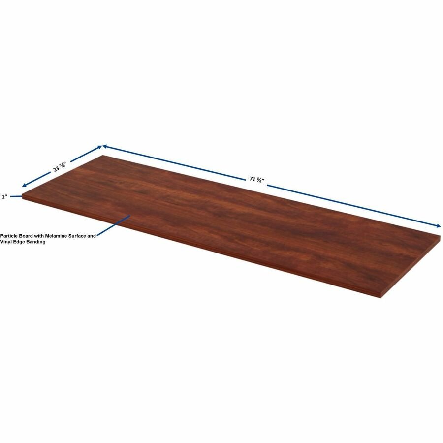 Lorell Rectangular Training Tabletop 72"W x 24"D x 1"Thick (LLR - LLR5963X) - SchoolOutlet