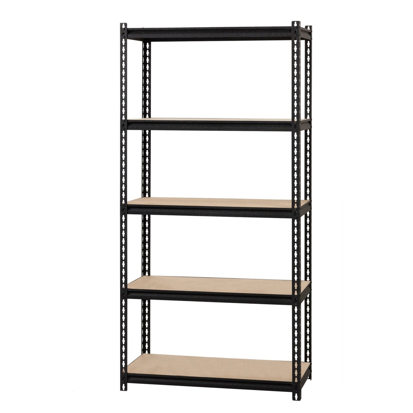Lorell Iron Horse Riveted Shelving 2300 lb Capacity 5 Shelves Steel Frame Boltless Assembly (LLR - LLR59697) - SchoolOutlet
