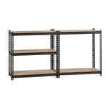 Lorell Iron Horse Riveted Shelving 2300 lb Capacity 5 Shelves Steel Frame Boltless Assembly (LLR - LLR59697) - SchoolOutlet