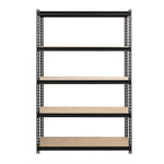 Lorell Iron Horse Riveted Shelving 2300 lb Capacity 5 Shelves Steel Frame Boltless Assembly (LLR - LLR59698) - SchoolOutlet