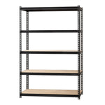 Lorell Iron Horse Riveted Shelving 2300 lb Capacity 5 Shelves Steel Frame Boltless Assembly (LLR - LLR59698) - SchoolOutlet