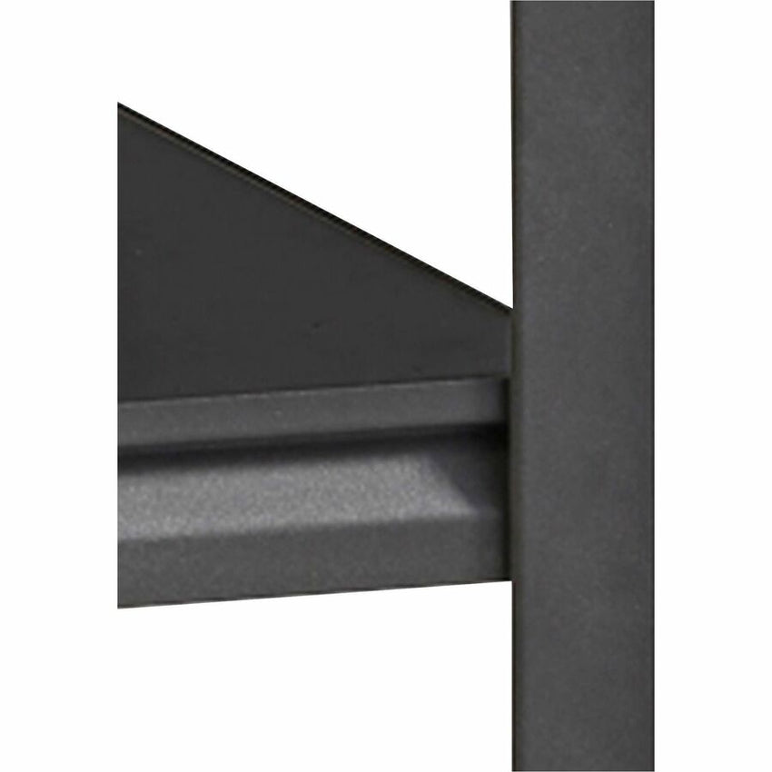 Lorell Iron Horse Riveted Shelving 3200 lb Capacity 4 Shelves Steel Frame Laminate Decking (LLR - LLR59700) - SchoolOutlet
