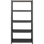 Lorell Iron Horse Riveted Shelving 3200 lb Capacity 5 Shelves Steel Frame Laminate Decking (LLR - LLR59701) - SchoolOutlet