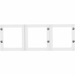 Lorell Essentials Desk - Mount Hutch Frosted Glass Door Kit for 48 in Hutc