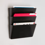 Lorell Wall File Pockets Set of 3 Mountable File Organizers (LLR - LLR6000X) - SchoolOutlet