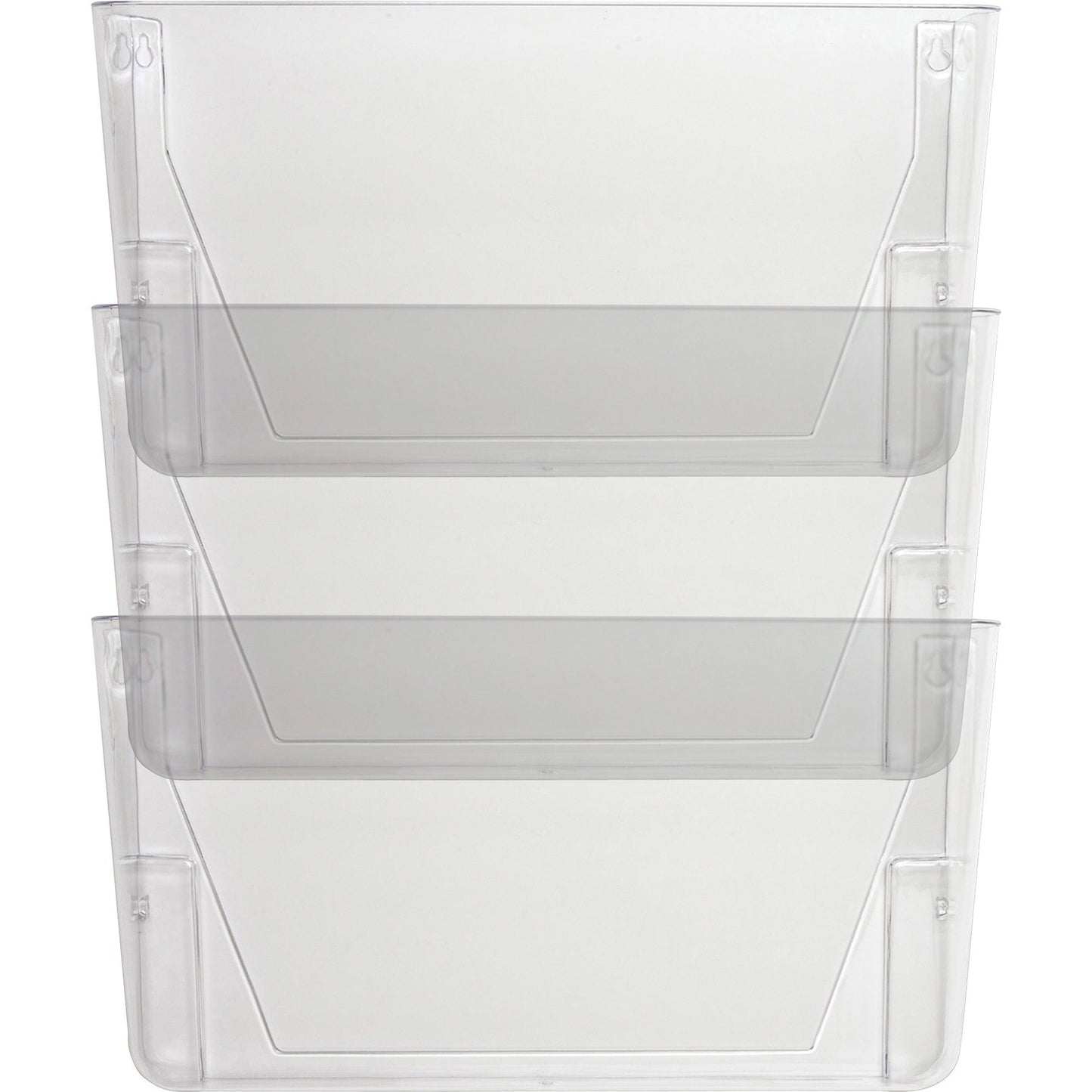 Lorell Wall File Pockets Set of 3 Mountable File Organizers (LLR - LLR6000X) - SchoolOutlet