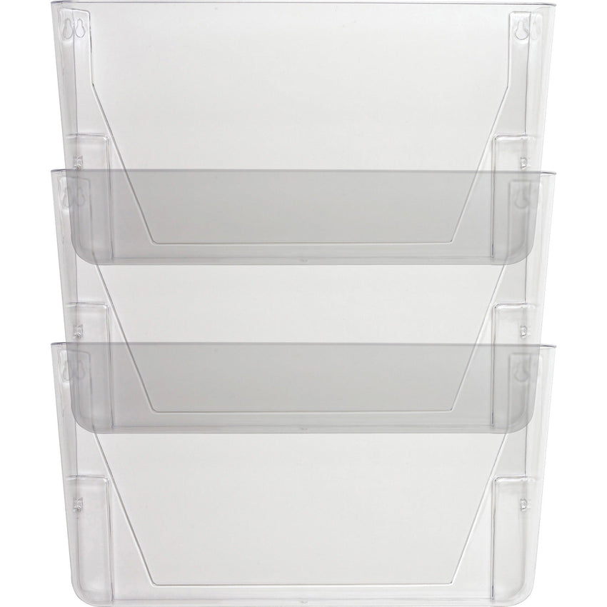 Lorell Wall File Pockets Set of 3 Mountable File Organizers (LLR - LLR6000X) - SchoolOutlet