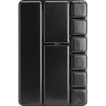 Lorell 9 - Compartment Black Drawer Tray Organizer with Sticky Note Section (LLR - LLR60006) - SchoolOutlet