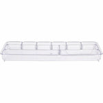 Lorell Clear Plastic 9 - Compartment Drawer Tray Organizer for Office Supplies (LLR - LLR60007) - SchoolOutlet