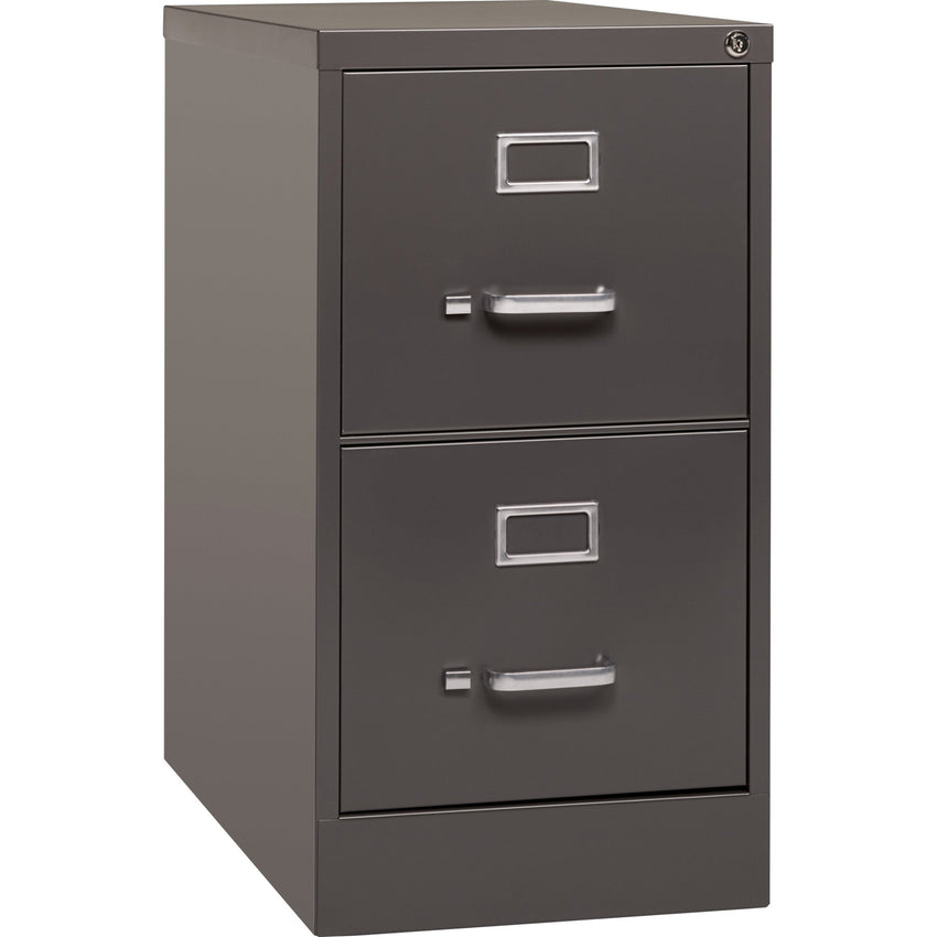 Lorell Fortress Series 2 - Drawer Commercial - Grade Vertical File And Ball - Bearing 15"W x 26.5"D x 28.4"H (LLR - FRT - VF284 - 2D) - SchoolOutlet