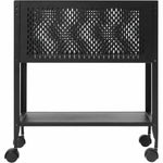 Lorell Mesh Rolling File Cart 27.72