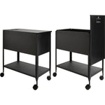 Lorell Standard Mobile File Cart 28.25