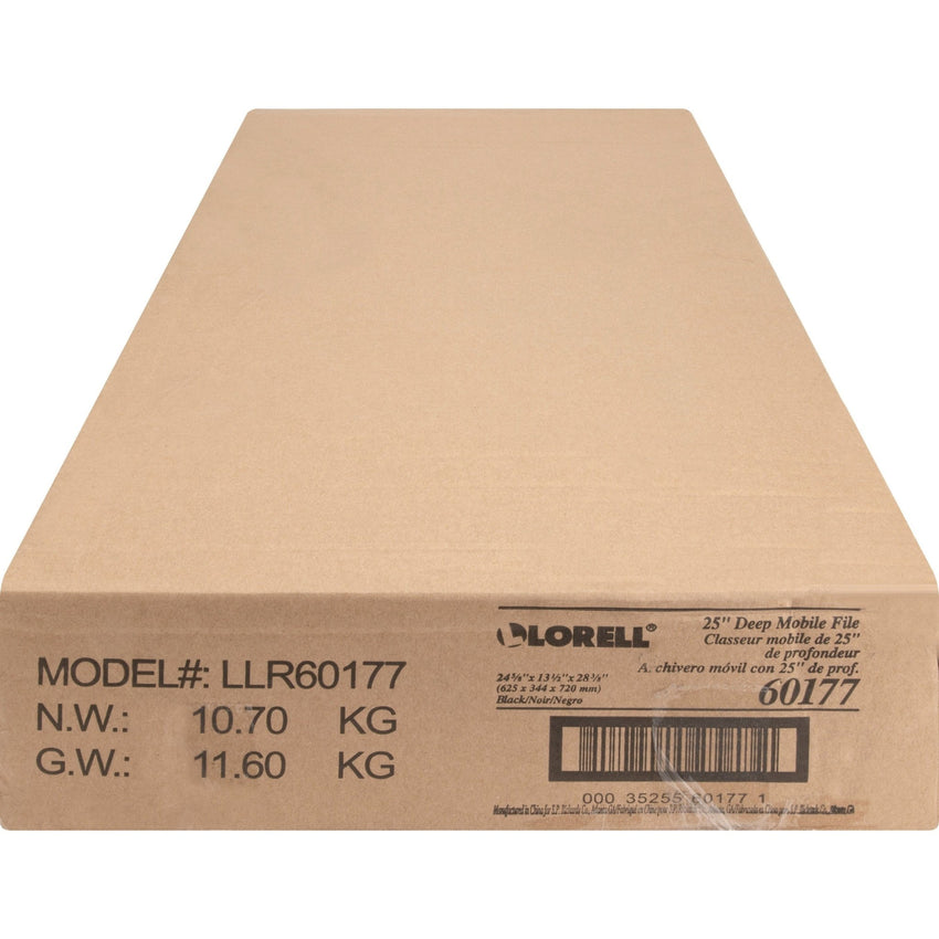 Lorell Standard Mobile File Cart 28.25"H x 13.5"W x 24.75"D (LLR - LLR60177) - SchoolOutlet