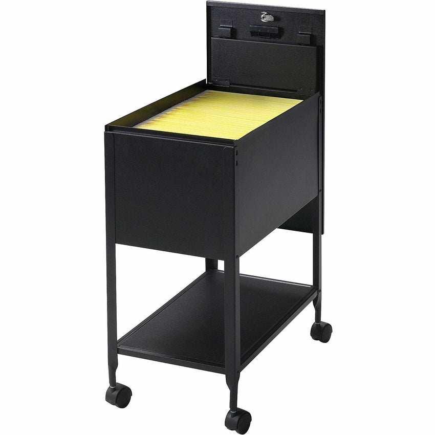 Lorell Standard Mobile File Cart 28.25"H x 13.5"W x 24.75"D (LLR - LLR60177) - SchoolOutlet