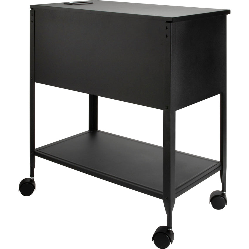 Lorell Standard Mobile File Cart 28.25"H x 13.5"W x 24.75"D (LLR - LLR60177) - SchoolOutlet