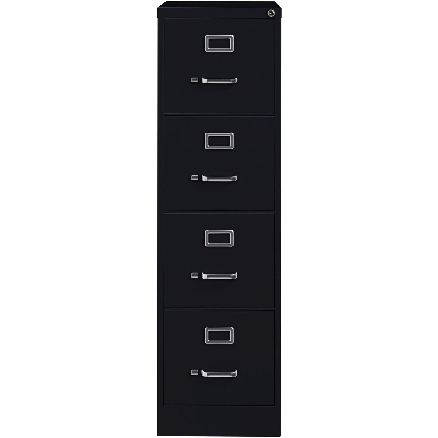 Lorell Fortress Series 4 - Drawer Commercial - Grade Vertical File And Ball - Bearing 15"W x 26.5"D x 52"H (LLR - FRT - VF52 - 4D) - SchoolOutlet