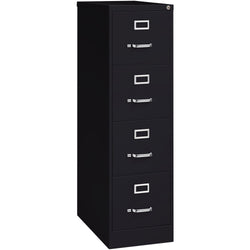 Lorell Fortress Series 4-Drawer Commercial-Grade Vertical File And Ball-Bearing 15"W x 26.5"D x 52"H (LLR-FRT-VF52-4D)