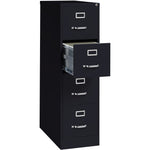 Lorell Fortress Series 4 - Drawer Commercial - Grade Vertical File And Ball - Bearing 15