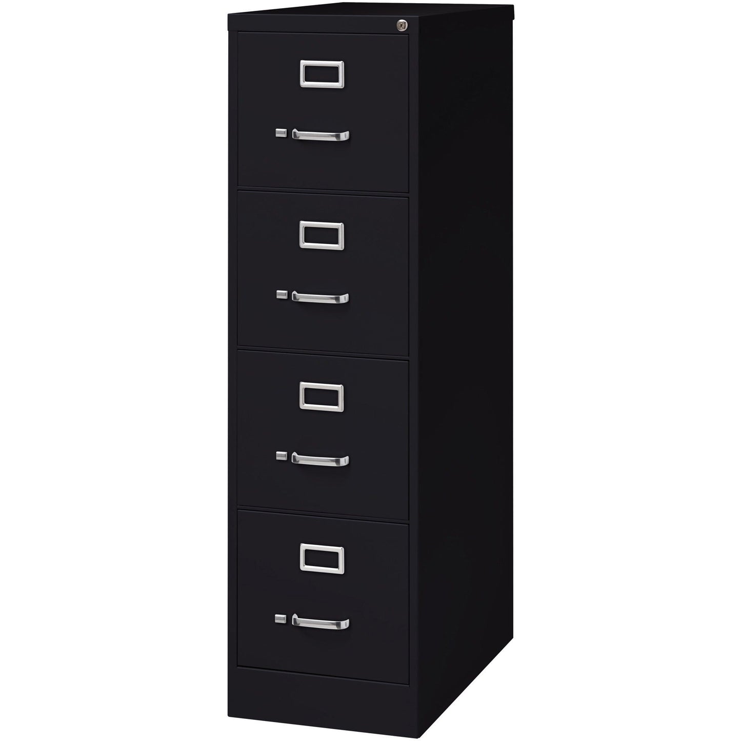 Lorell Fortress Series 4 - Drawer Commercial - Grade Vertical File And Ball - Bearing 15"W x 26.5"D x 52"H (LLR - FRT - VF52 - 4D) - SchoolOutlet