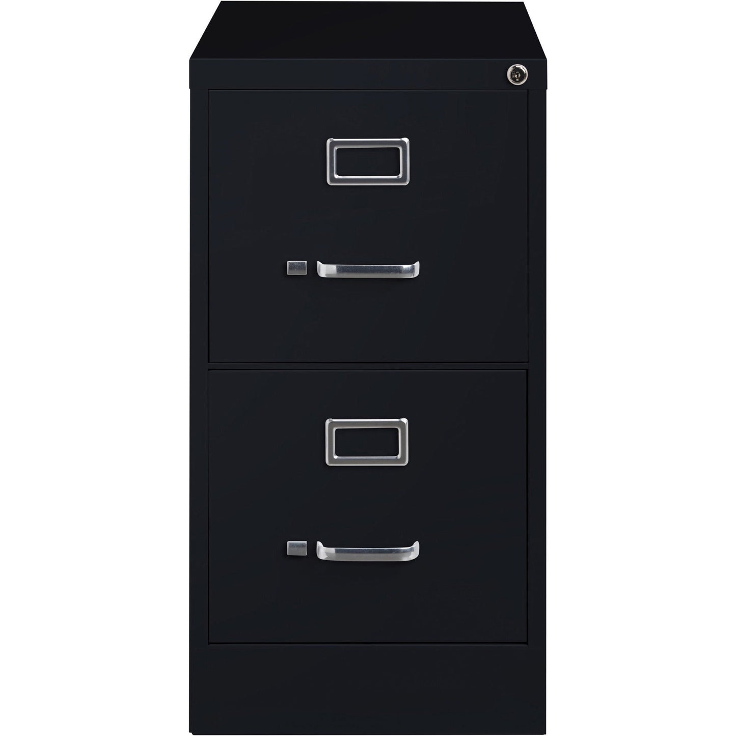 Lorell Fortress Series 2 - Drawer Commercial - Grade Vertical File And Ball - Bearing 15"W x 26.5"D x 28.4"H (LLR - FRT - VF284 - 2D) - SchoolOutlet