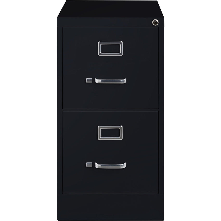 Lorell Fortress Series 2 - Drawer Commercial - Grade Vertical File And Ball - Bearing 15"W x 26.5"D x 28.4"H (LLR - FRT - VF284 - 2D) - SchoolOutlet