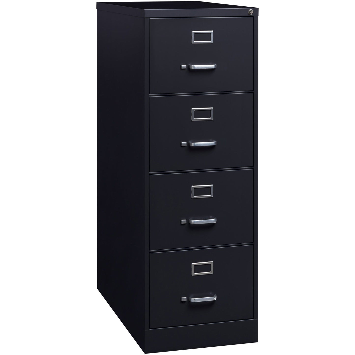 Lorell Fortress Series 4 - Drawer Commercial - Grade Vertical File Steel Ball - Bearing 18"W x 26.5"D x 52"H (LLR - LLR6019X18) - SchoolOutlet