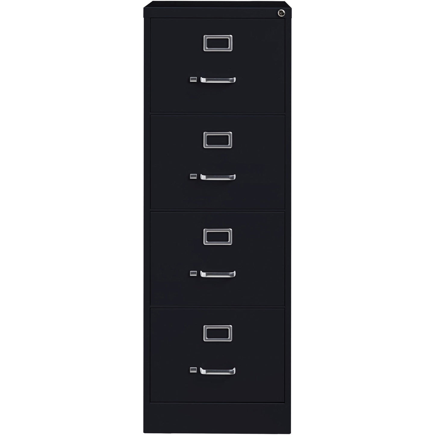 Lorell Fortress Series 4 - Drawer Commercial - Grade Vertical File Steel Ball - Bearing 18"W x 26.5"D x 52"H (LLR - LLR6019X18) - SchoolOutlet