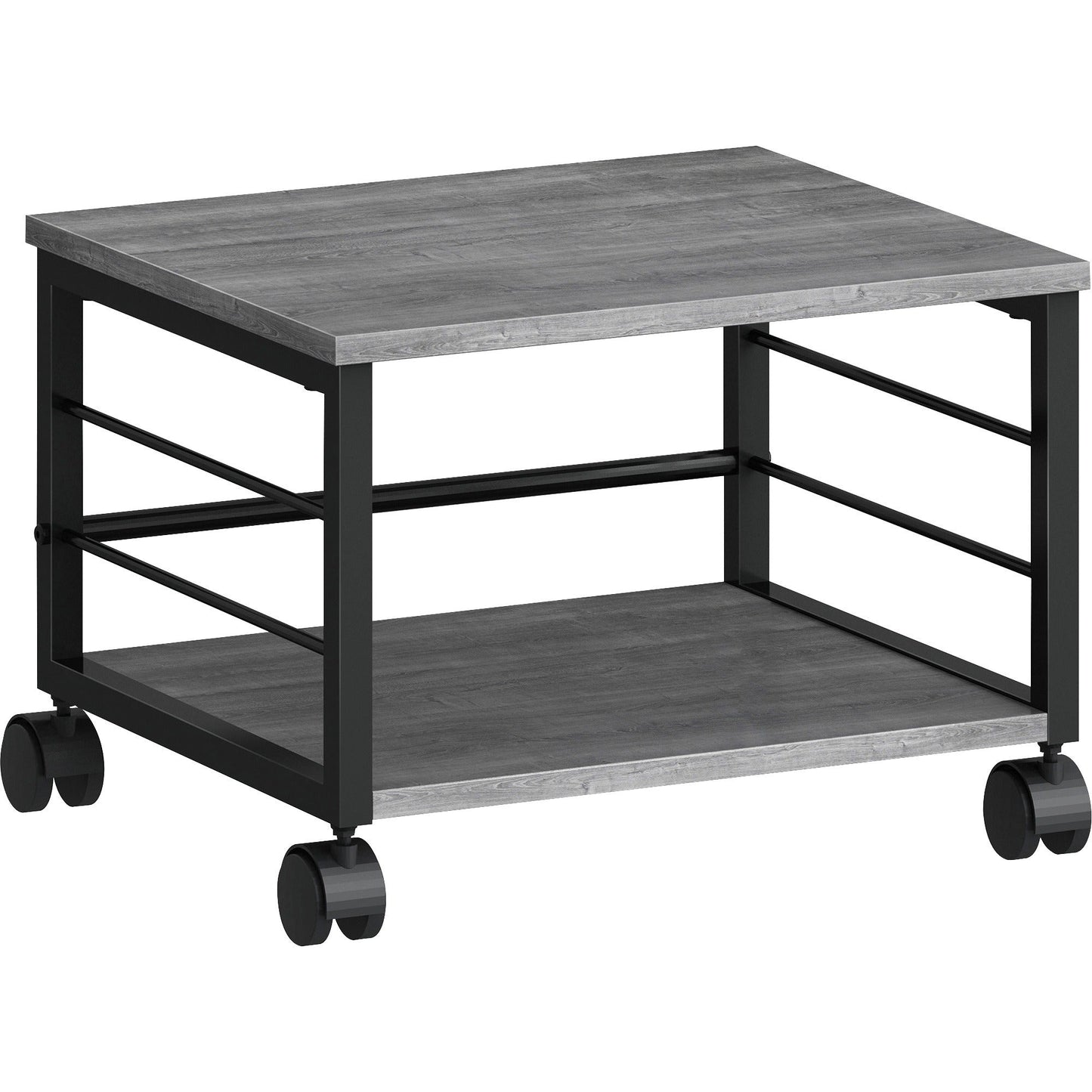 Lorell Heavy - Duty Mobile Under Desk Printer Stand with Locking Casters 18.7" W x 15.7" D x 13.2" H (LLR - LLR60262) - SchoolOutlet